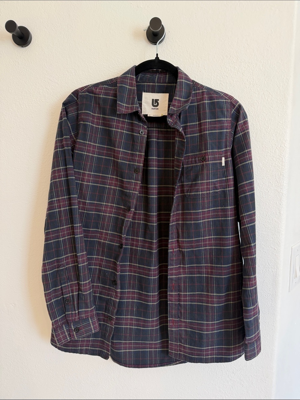 Burton Plaid Flannel Button Up